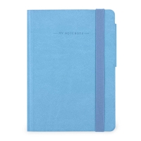 Liniertes Notizbuch - Small - My Notebook - Retro Blue