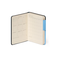 Liniertes Notizbuch - Small - My Notebook - Retro Blue