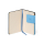 Liniertes Notizbuch - Small - My Notebook - Retro Blue