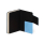 Liniertes Notizbuch - Small - My Notebook - Retro Blue