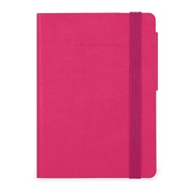 Liniertes Notizbuch - Small - My Notebook - Raspberry