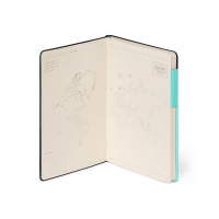 Liniertes Notizbuch - Medium - My Notebook - Aquatic Awe