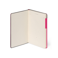 Liniertes Notizbuch - Medium - My Notebook - Raspberry