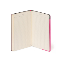 Liniertes Notizbuch - Medium - My Notebook - Raspberry