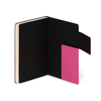 Liniertes Notizbuch - Medium - My Notebook - Raspberry