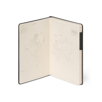 Liniertes Notizbuch - Medium - My Notebook - Deep Graphite