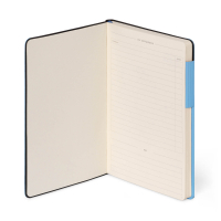 Liniertes Notizbuch - Large - My Notebook - Retro Blue