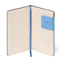 Liniertes Notizbuch - Large - My Notebook - Retro Blue