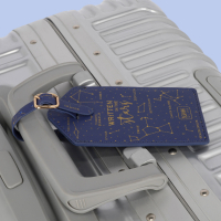 Kofferetikett - Luggage Tag - Stars