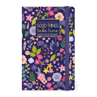 Liniertes Notizbuch - Medium - Photo Notebook - Flowers