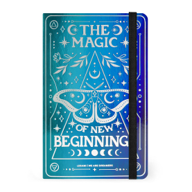 Liniertes Notizbuch - Medium - Photo Notebook - Moth