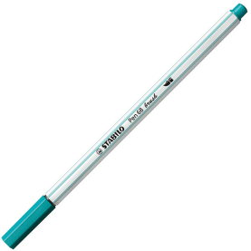 Türkisblauer Filzstift Pen 68 Brush für kreative Designs und präzises Schreiben.