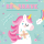 30 Bedruckte Pflaster - Be Brave - Unicorn