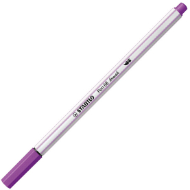 Lila Filzstift Pen 68 Brush für kreative Schriftzüge und feine Linien.