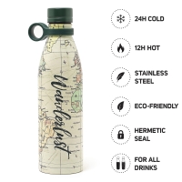 Thermoflasche 800 Ml - Hot&Cold - Travel