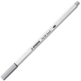 Grauer Filzstift Pen 68 Brush mit mittelgroßer Spitze.