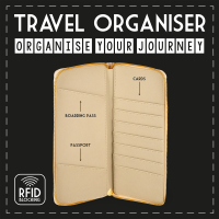Reisedokumententasche - RFID Blocking - Travel