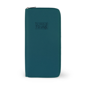 Reisedokumententasche - RFID Blocking - Petrol Blue