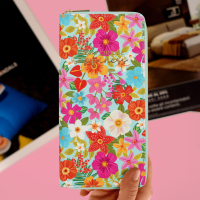 Reisedokumententasche - RFID Blocking - Flowers