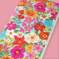 Reisedokumententasche - RFID Blocking - Flowers