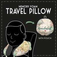 Reisekissen aus Memory-Schaum - Travel Pillow