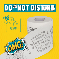 Rätsel-Toilettenpapier - Do Not Disturb