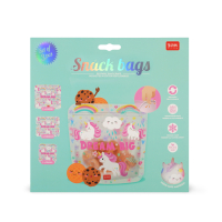 3er-Set Lebensmittelbeutel - Snack Bags - Unicorn
