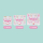 3er-Set Lebensmittelbeutel - Snack Bags - Unicorn