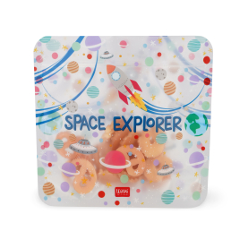 3er-Set Lebensmittelbeutel - Snack Bags - Space