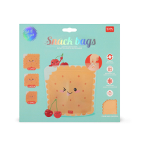3er-Set Lebensmittelbeutel - Snack Bags - Cookie