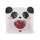 3er-Set Lebensmittelbeutel - Snack Bags - Panda