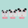 3er-Set Lebensmittelbeutel - Snack Bags - Panda
