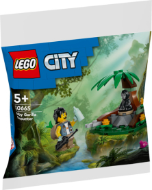 LEGO CITY Jurassic World Dschungelforscher mit Baby-Gorilla