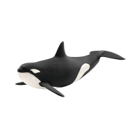 Plastikfigur eines Orcas aus der Schleich Wild Life...