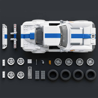 Hot Wheels Bausatz Building Elite Serie Corvette