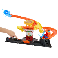 Hot Wheels Arena City Cobra Slam Pizza Attack