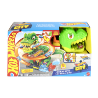 Hot Wheels City T Rex Schlacht