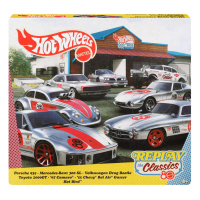 Hot Wheels Mattel 80th Anniversary Silver Serie