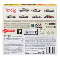 Hot Wheels Mattel 80th Anniversary Silver Serie