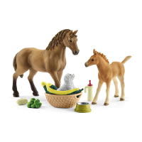 Pferdeclub-Spielfigur Sarahs Tierbaby Pflege von Schleich...