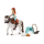 Braunes Schleich Pferd Mia mit braunen Flecken und schwarzem Schweif aus der Horse Club Kollektion.
