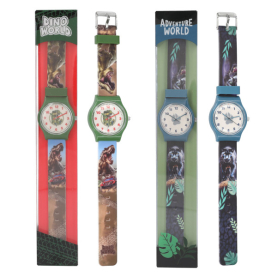 DEPESCHE Dino World Silikon-Armbanduhr