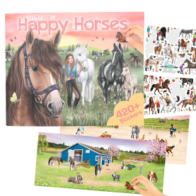 DEPESCHE Stickerbuch Create Your Happy Horses