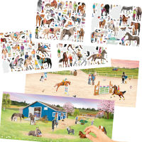 DEPESCHE Stickerbuch Create Your Happy Horses