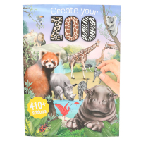 DEPESCHE Malbuch Create your ZOO mit Stickern