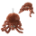 DEPESCHE Adventure World Plüsch Spinne Anhänger 9cm