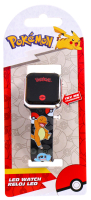 Kinder-Armbanduhr Pokémon LED schwarz