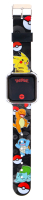 Kinder-Armbanduhr Pokémon LED schwarz