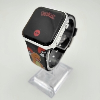 Kinder-Armbanduhr Pokémon LED schwarz