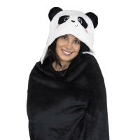 Decke Mit Kapuze Panda - Cosy Hugs